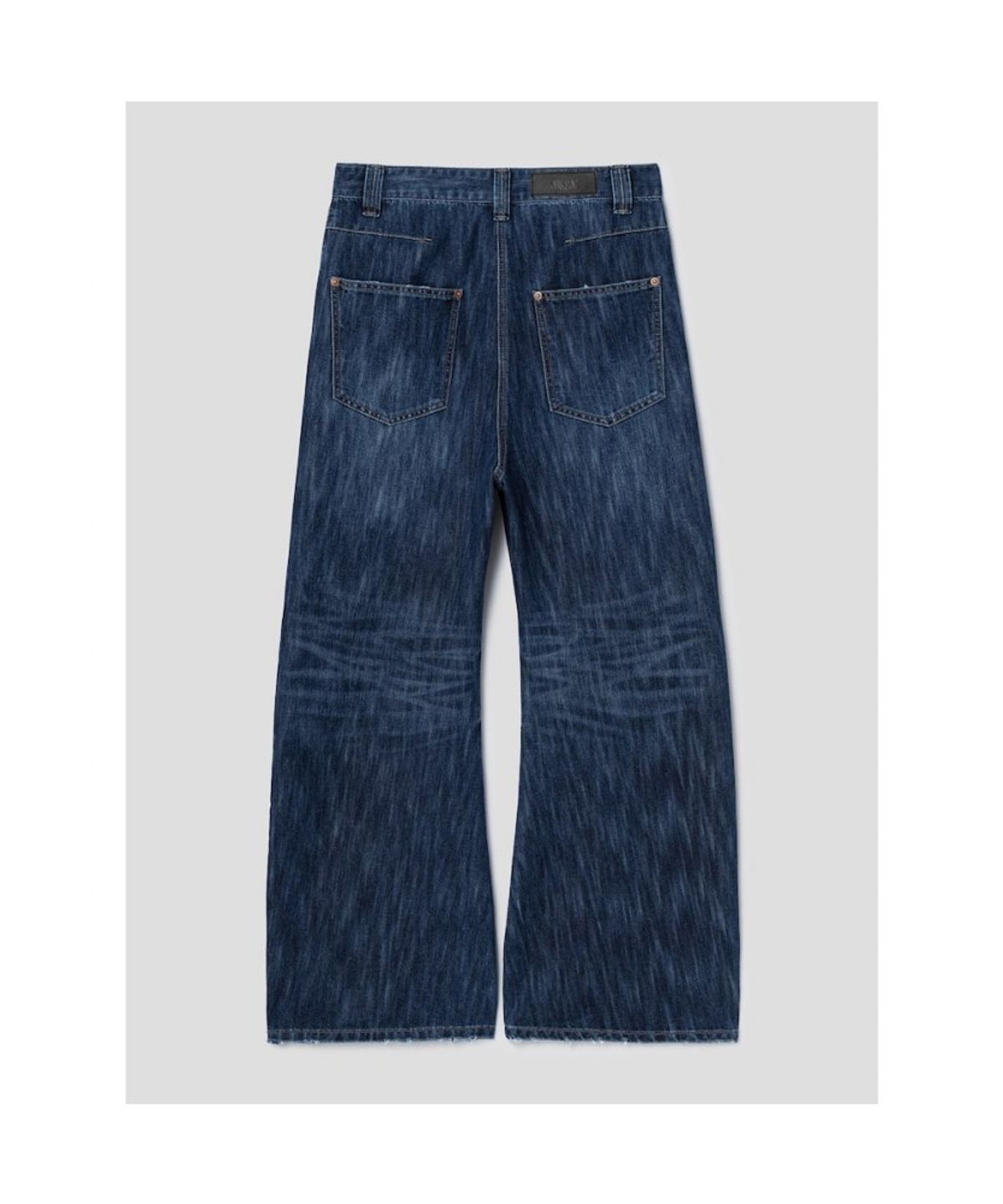 앙개(ANGGAE) Low Crotch Denim  Blue