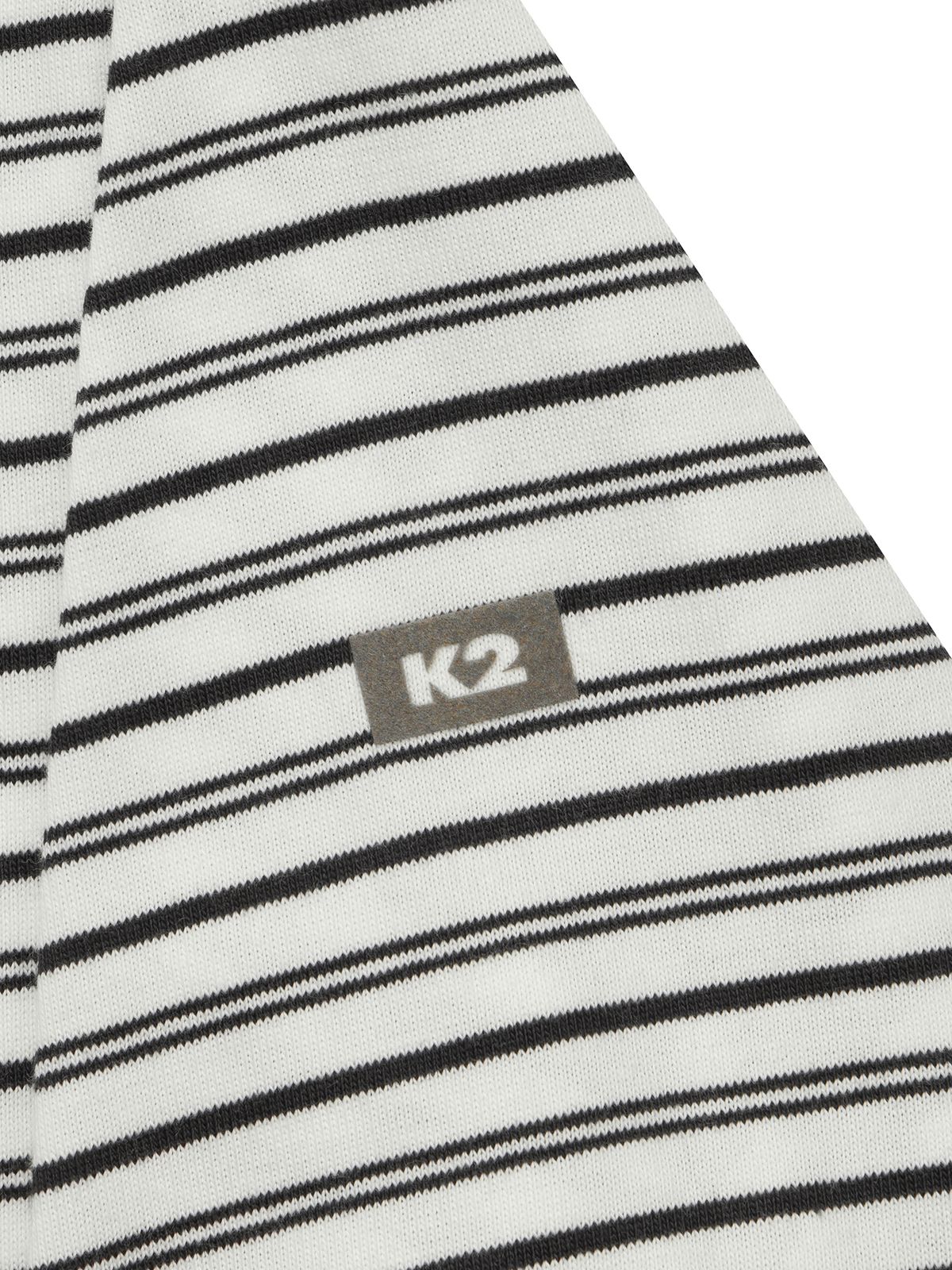 케이투(K2) FOR:REST 스트라이프 긴팔 티셔츠_Ivory