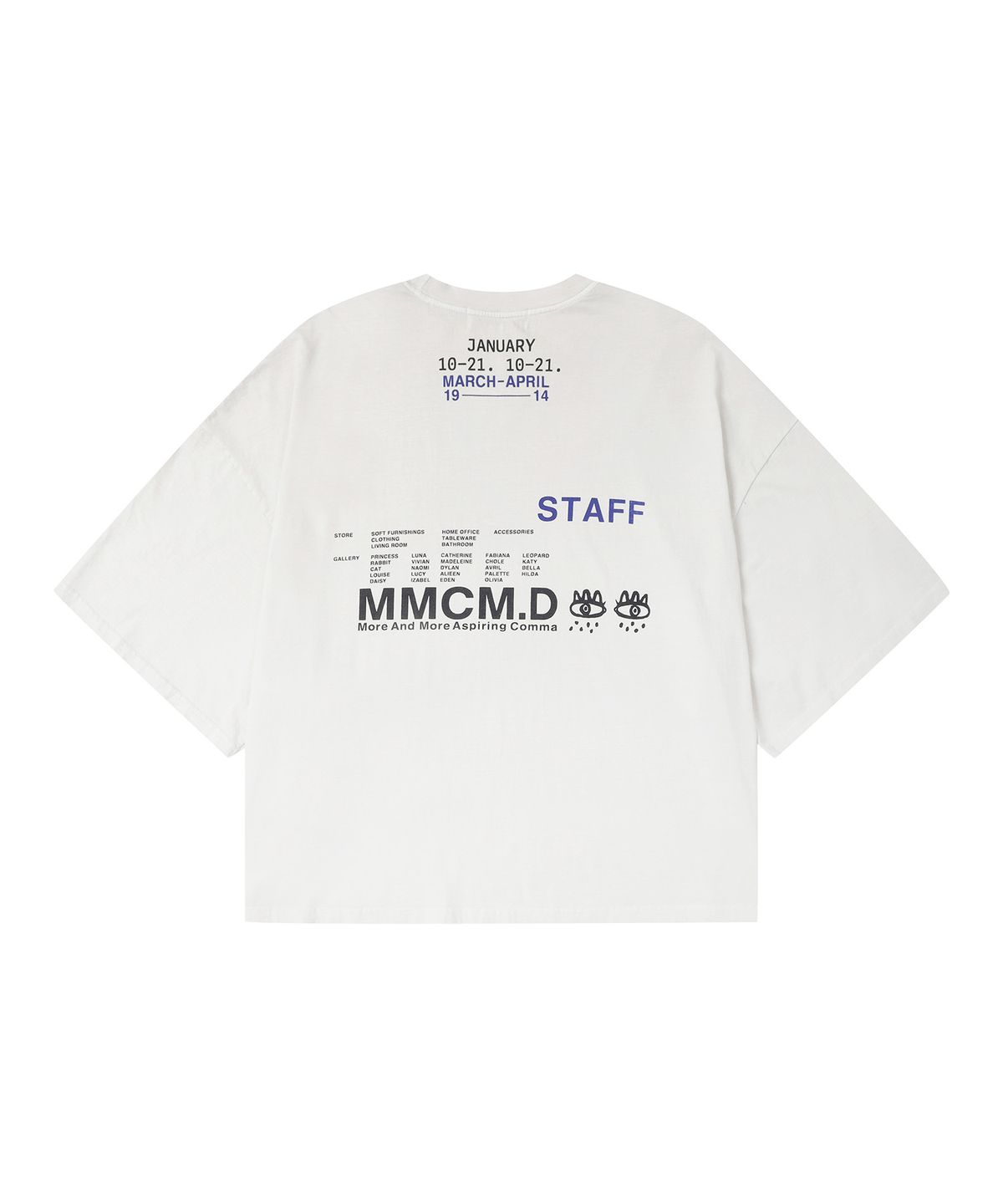 엠엠씨엠디(MMCMD) MM Typo N.02 T Shirt BE