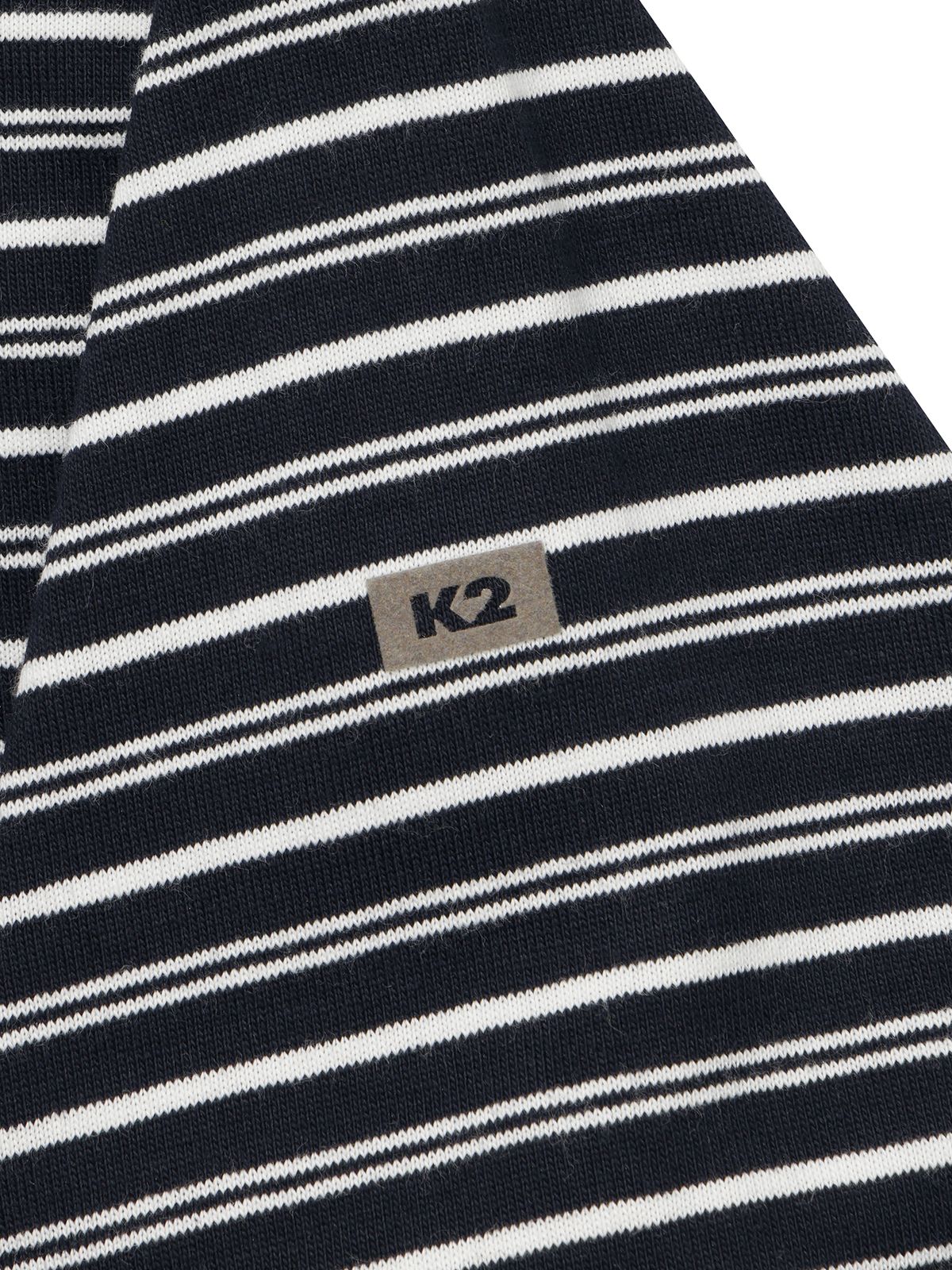케이투(K2) FOR:REST 스트라이프 긴팔 티셔츠 W_Dark Navy