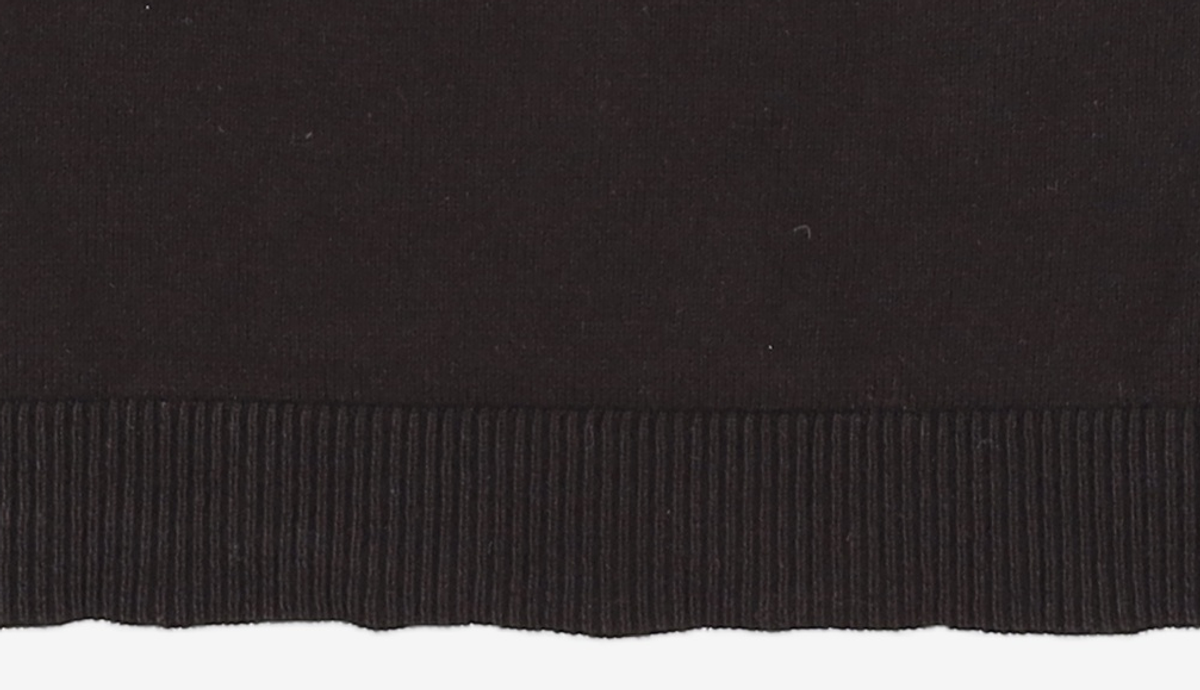 우알롱(WOOALONG) Signature halter knit - BLACK M