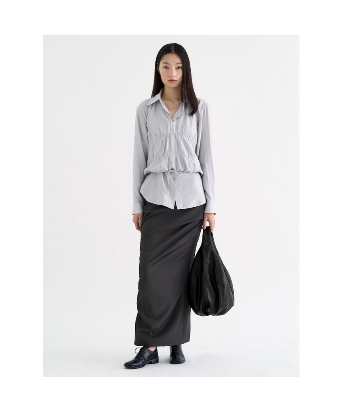 앙개(ANGGAE) Big Fig Bag Black