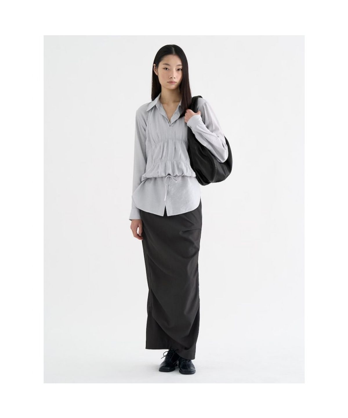 앙개(ANGGAE) Big Fig Bag Black
