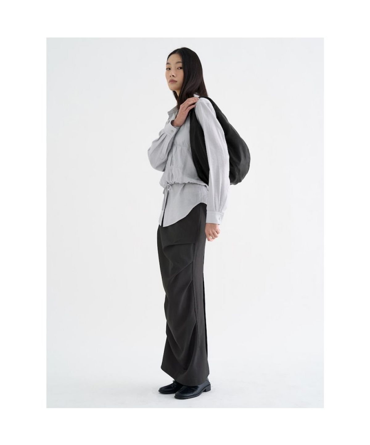 앙개(ANGGAE) Big Fig Bag Black