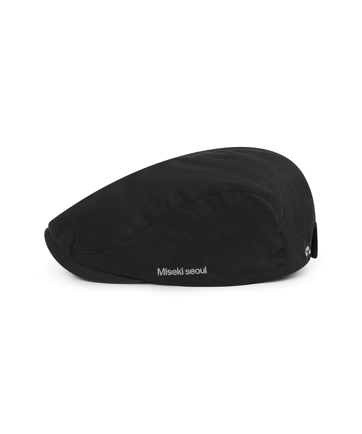 미세키서울(MISEKI SEOUL) Logo panel hunting cap BLACK