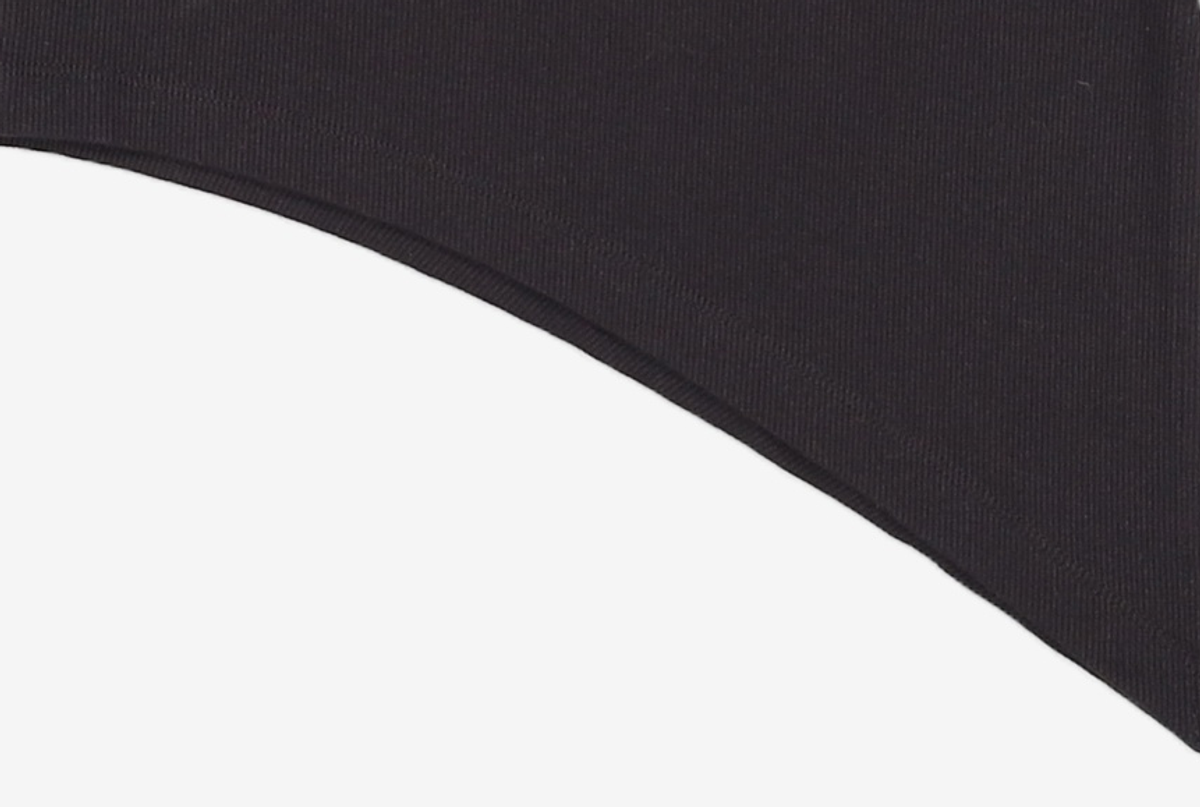 우알롱(WOOALONG) Signature logo boat neck sleeveless - BLACK S