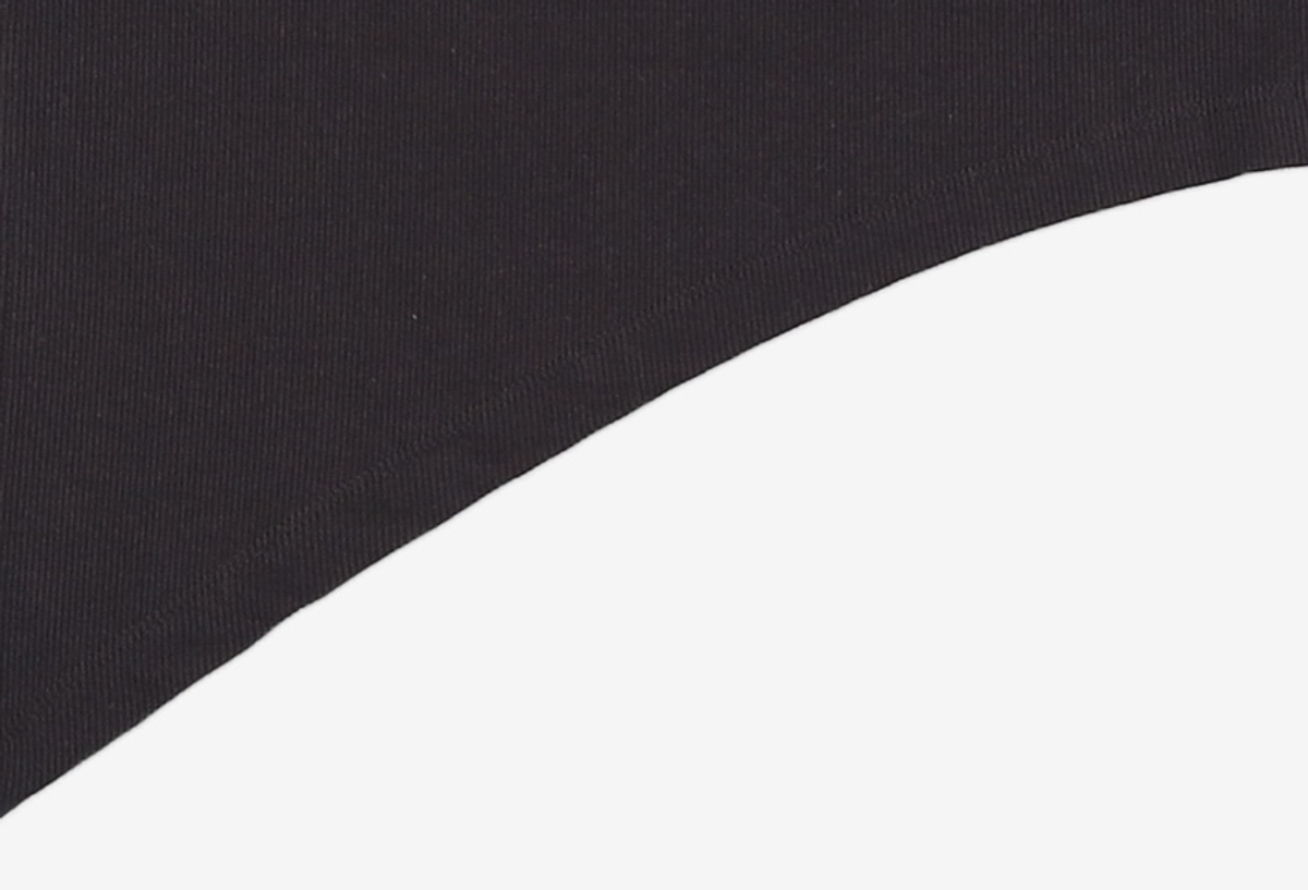 우알롱(WOOALONG) Signature logo boat neck sleeveless - BLACK S