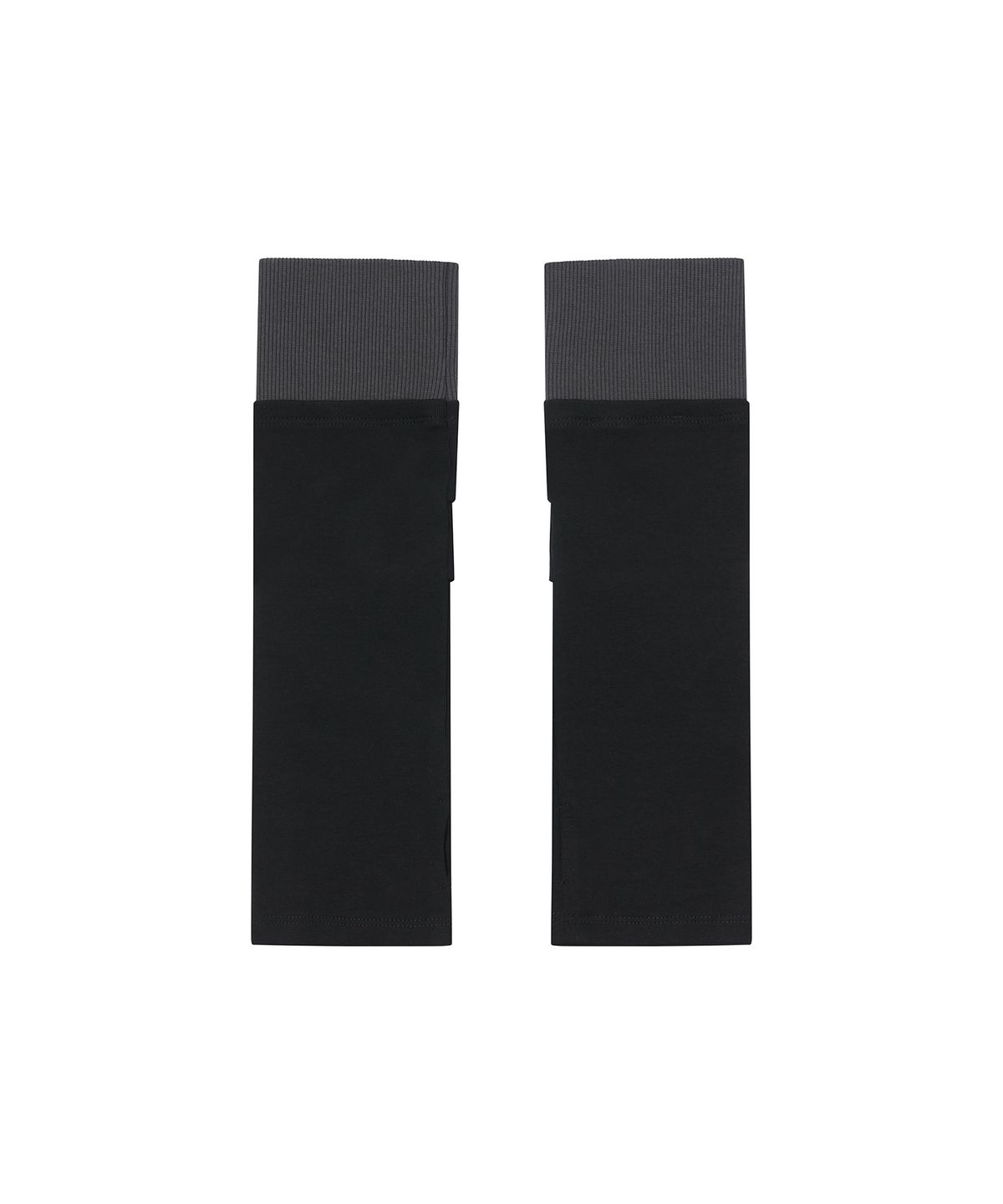 미세키서울(MISEKI SEOUL) Pleats button arm warmer BLACK