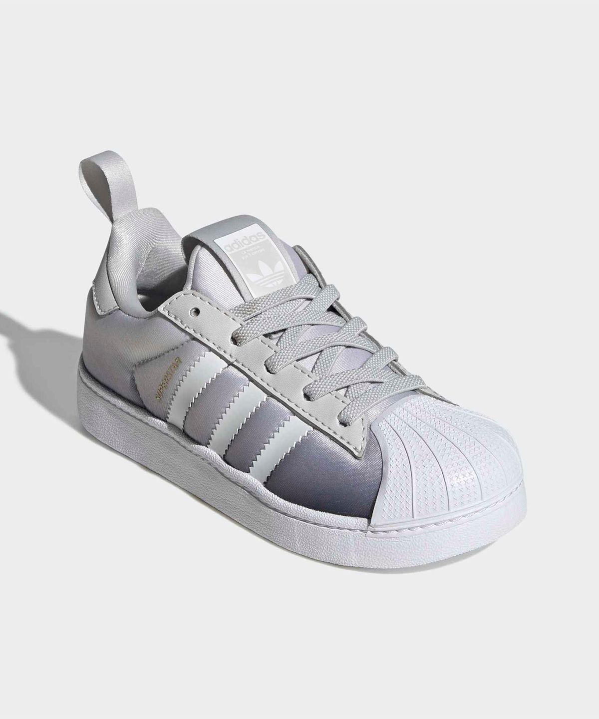 아디다스 키즈(ADIDAS KIDS) 슈퍼스타 퀵콘 키즈 - 그레이 / KK0447