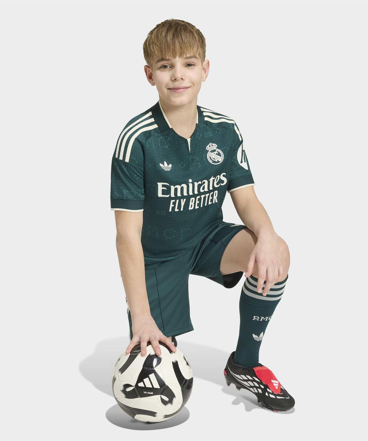 아디다스 키즈(ADIDAS KIDS) 레알 마드리드 26/27 어웨이 저지 키즈 - 그린 / KC3991