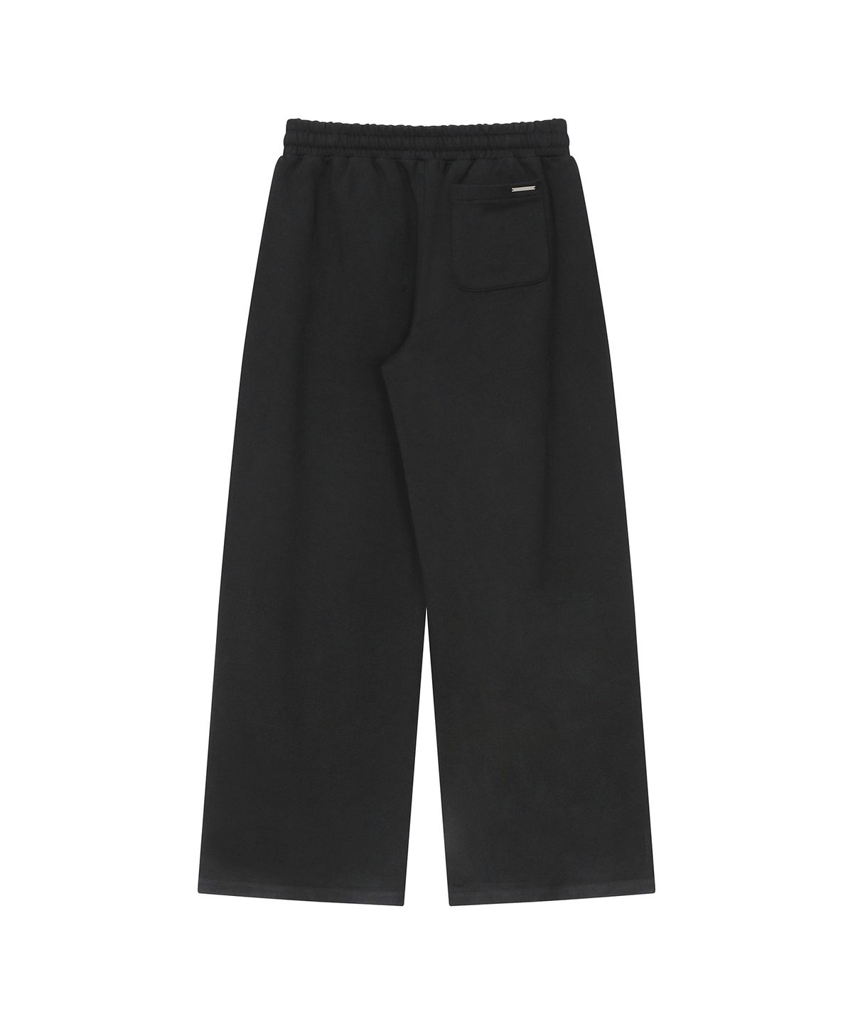미세키서울(MISEKI SEOUL) Pleats jersey wide pants BLACK