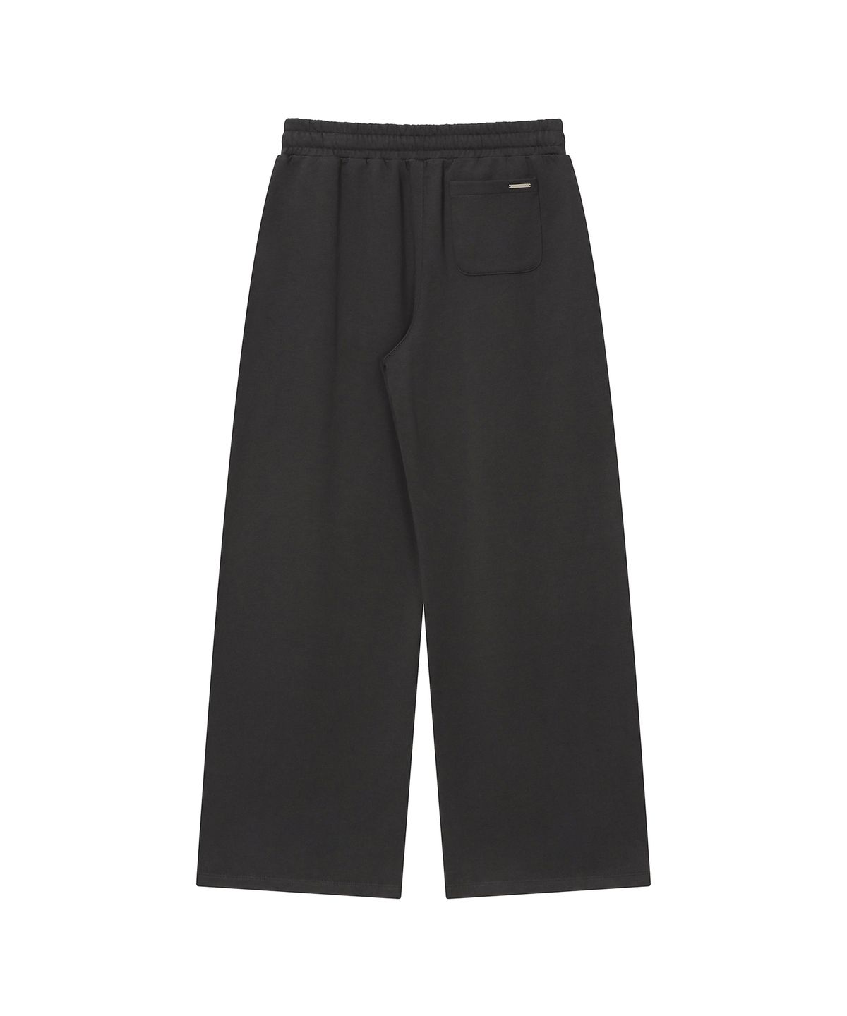 미세키서울(MISEKI SEOUL) Pleats jersey wide pants CHARCOAL