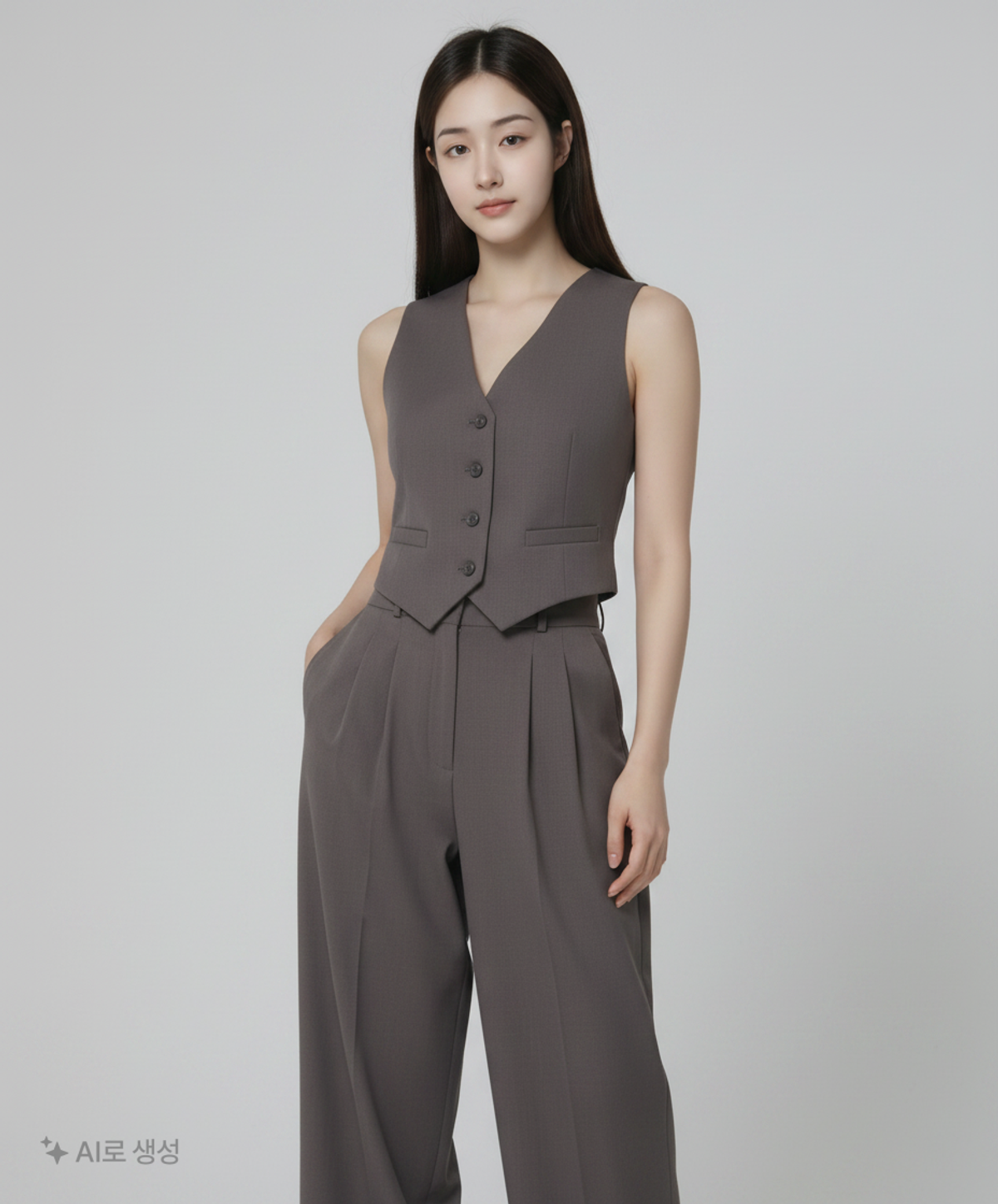 미쏘(MIXXO) 벨티드 롱 와이드 슬랙스 TWD41QB RE_MIWTWD51QB 30