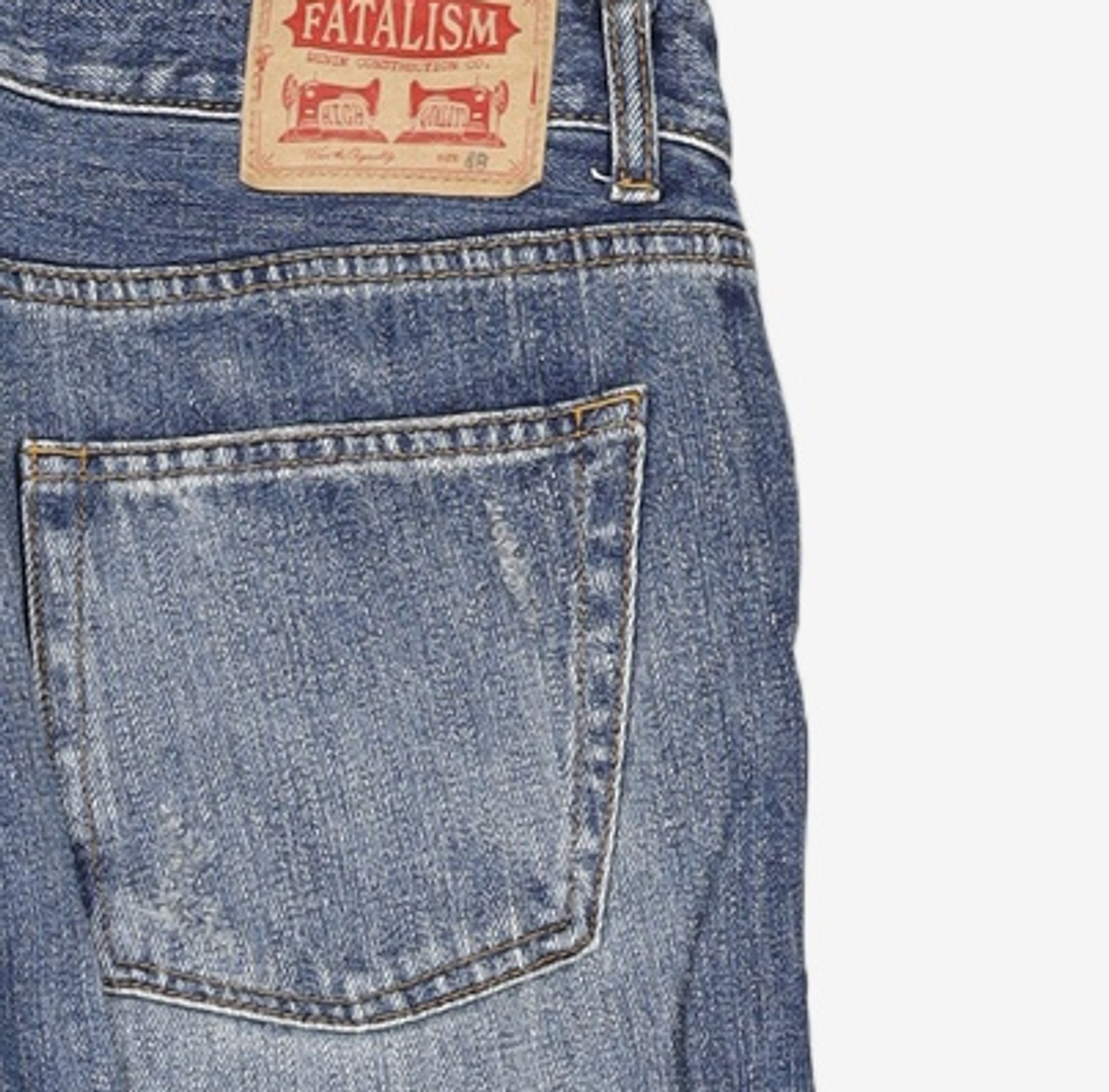 페이탈리즘(FATALISM) #0342 Vintage Blue Regular Fit 48