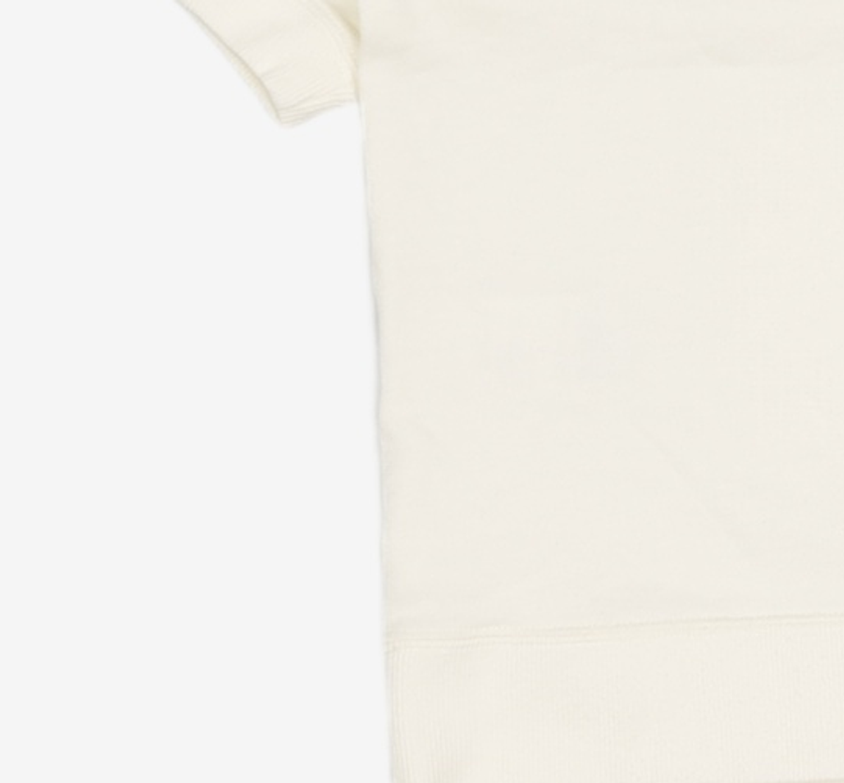 챔피온(CHAMPION) 여성 C로고 프렌치테리 반팔 스웨트셔츠 Off White M