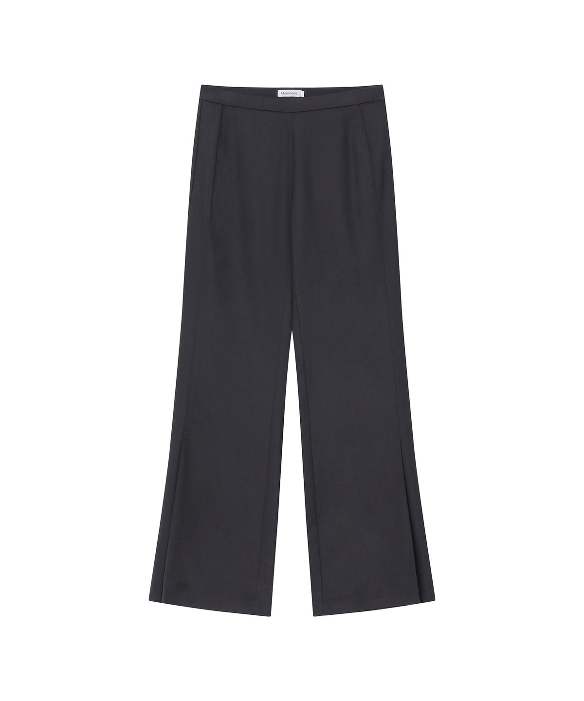 미세키서울(MISEKI SEOUL) Flip bermuda layered pants SET CHARCOAL