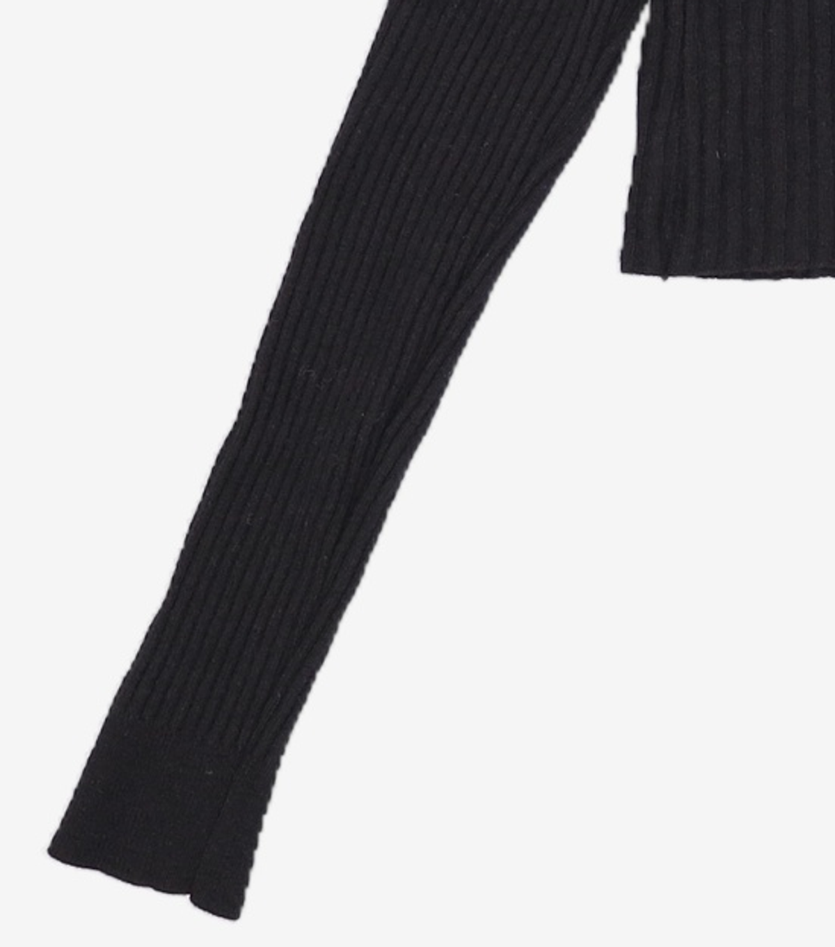 우알롱(WOOALONG) Signature slim basic crop cardigan - OAT MEAL S