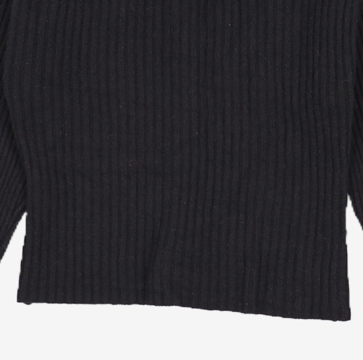 우알롱(WOOALONG) Signature slim basic crop cardigan - OAT MEAL S