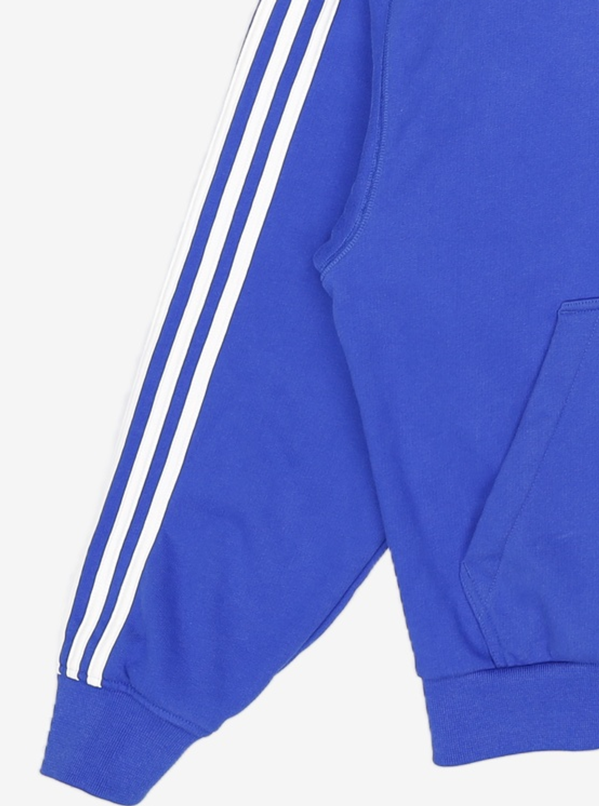 아디다스(ADIDAS) 후드 집업 - 로얄블루:화이트 / KC9318 M
