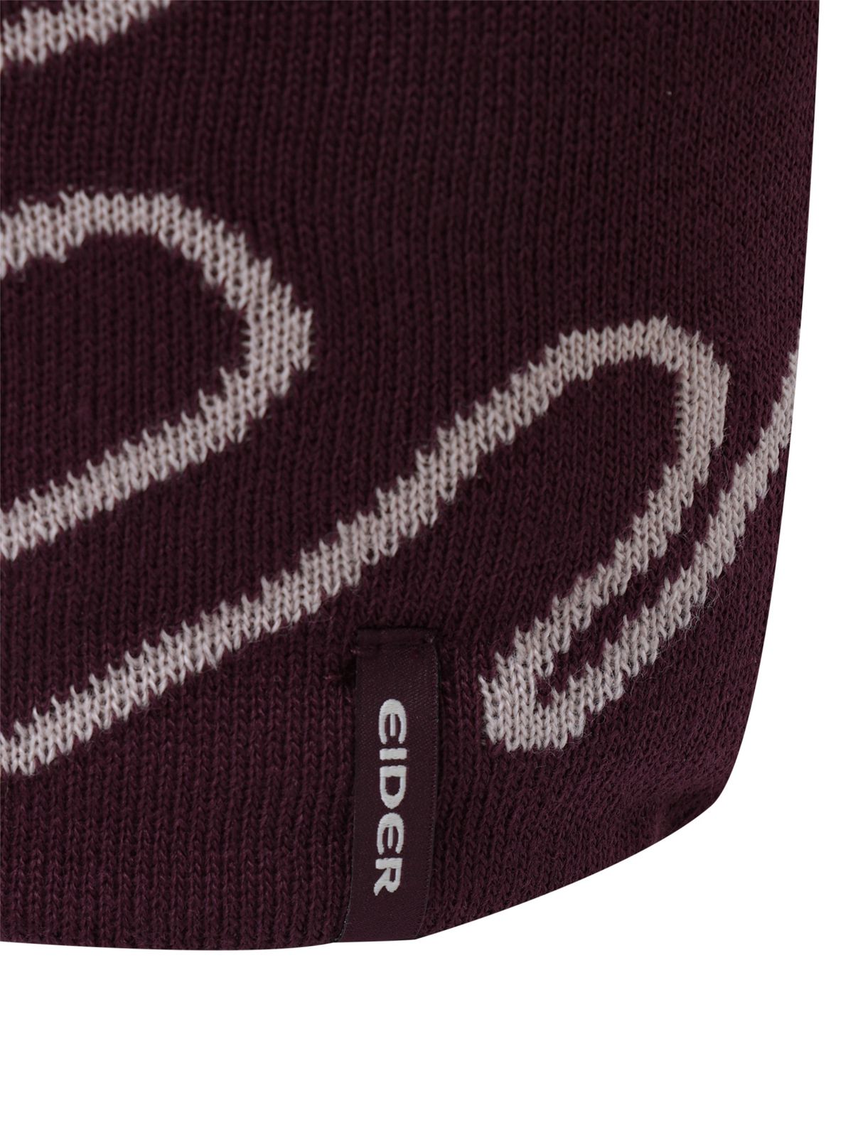 아이더(EIDER) 로고 그래픽 비니_Burgundy