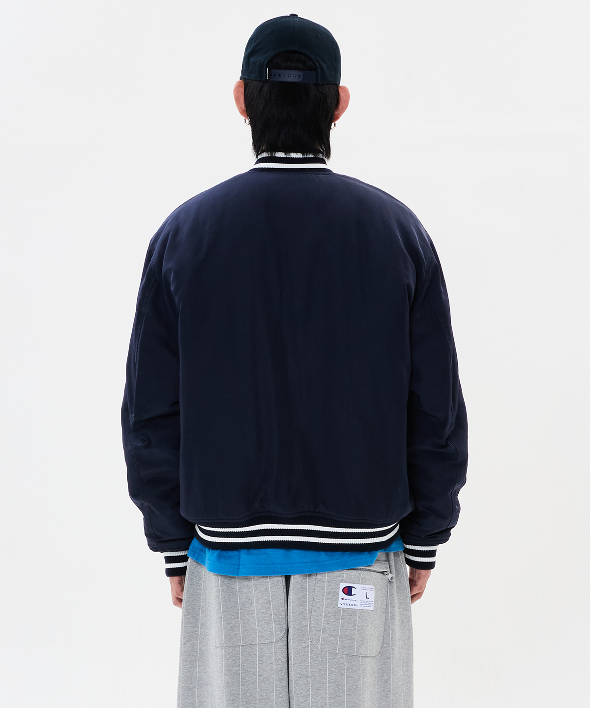 위캔더스(WKNDRS) WKNDRS x CHAMPION CAP (NAVY)