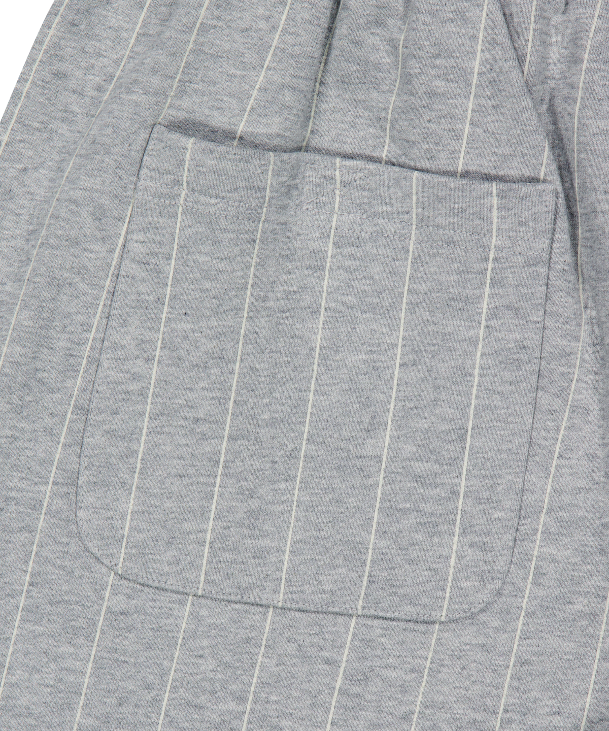 위캔더스(WKNDRS) WKNDRS x CHAMPION STRIPED SWEAT PANTS (M.GREY)