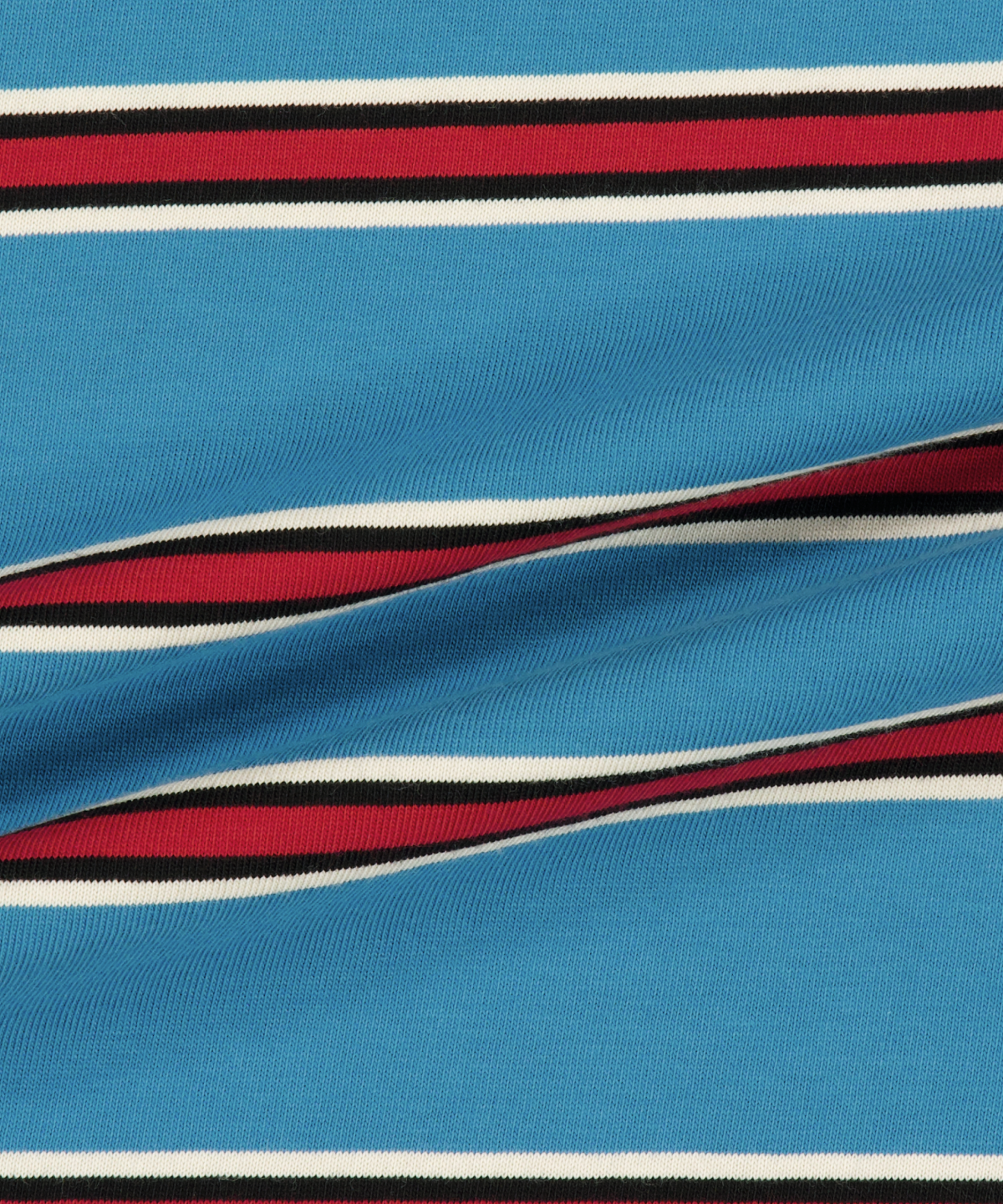 위캔더스(WKNDRS) WKNDRS x CHAMPION STRIPED LS T-SHIRT (BLUE)