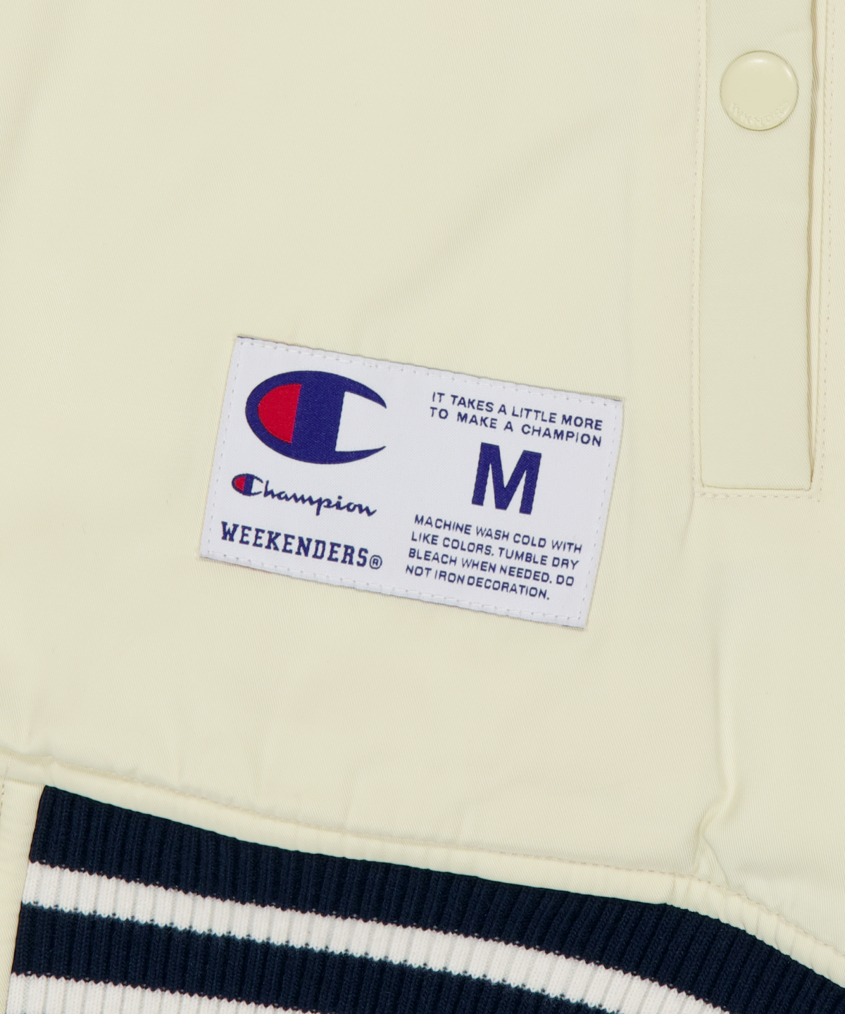 위캔더스(WKNDRS) WKNDRS x CHAMPION STADIUM JK (IVORY)
