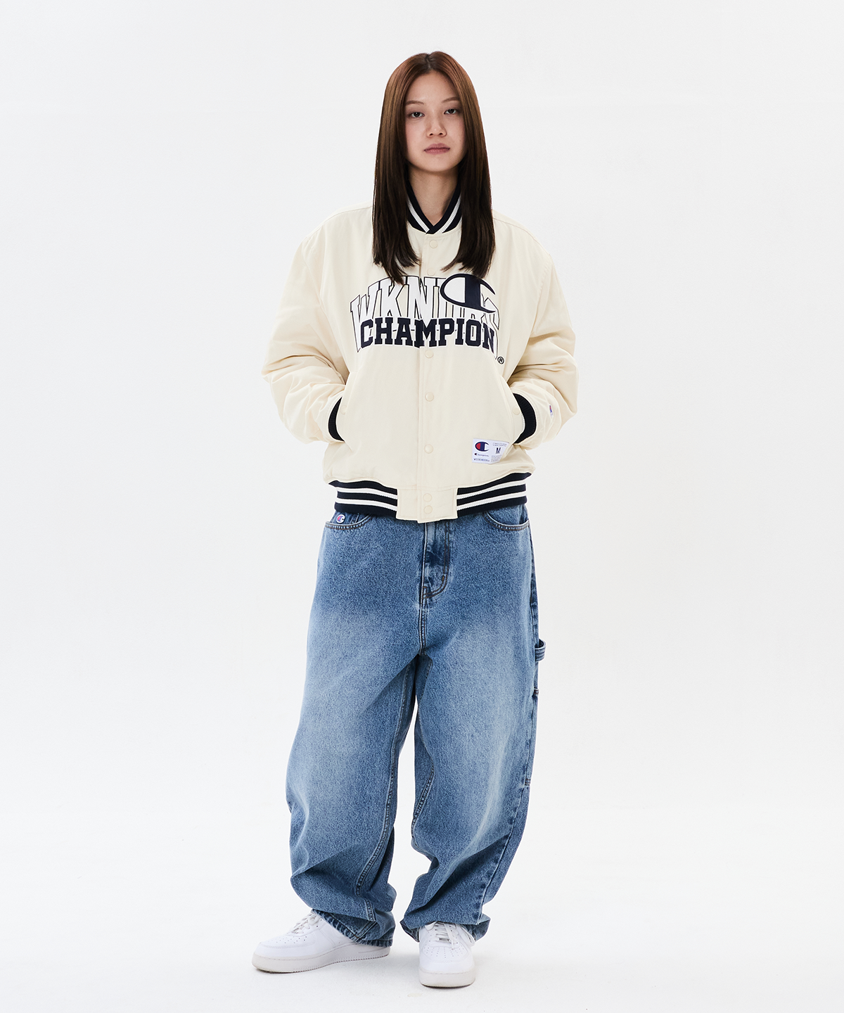 위캔더스(WKNDRS) WKNDRS x CHAMPION STADIUM JK (IVORY)