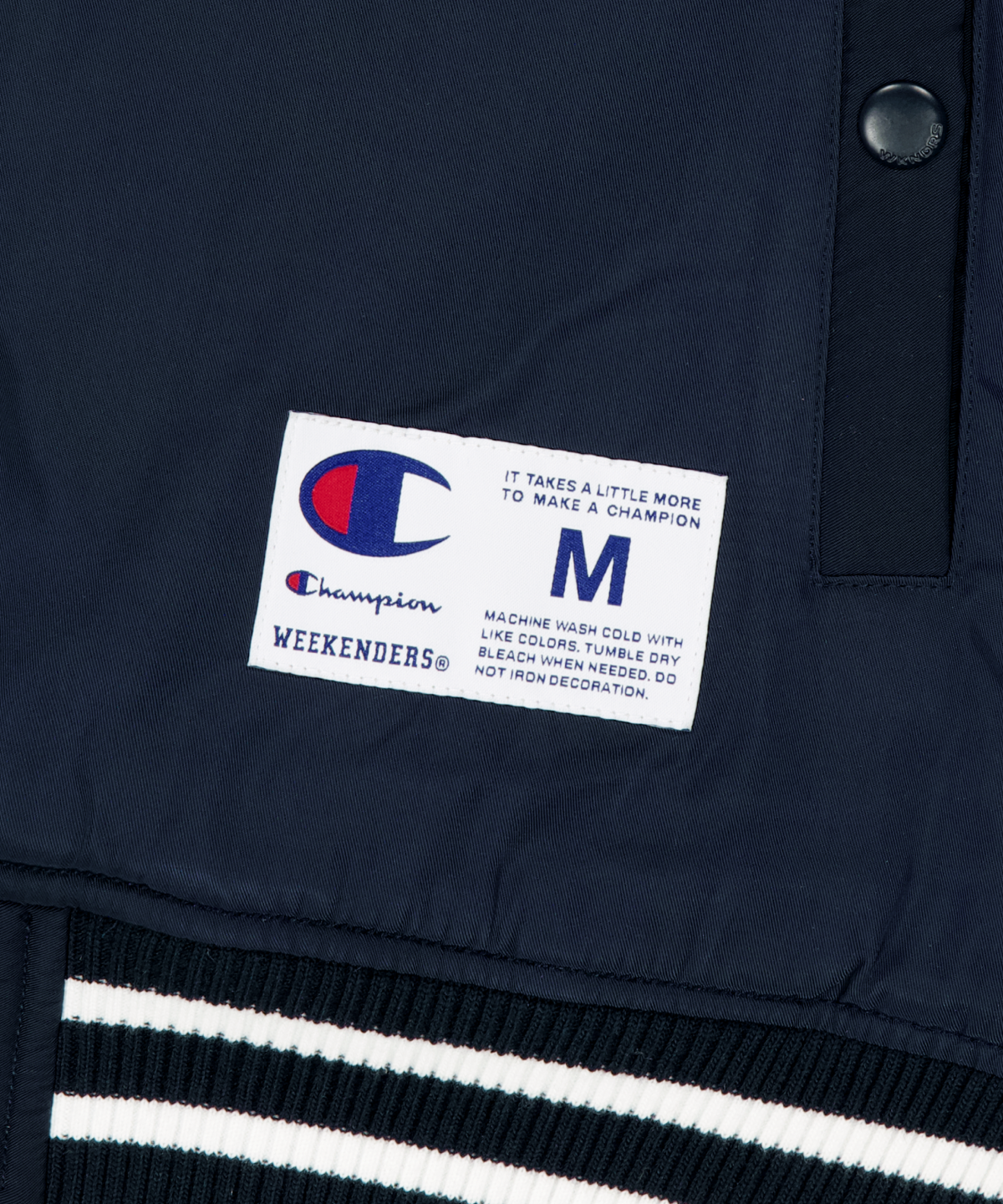위캔더스(WKNDRS) WKNDRS x CHAMPION STADIUM JK (NAVY)