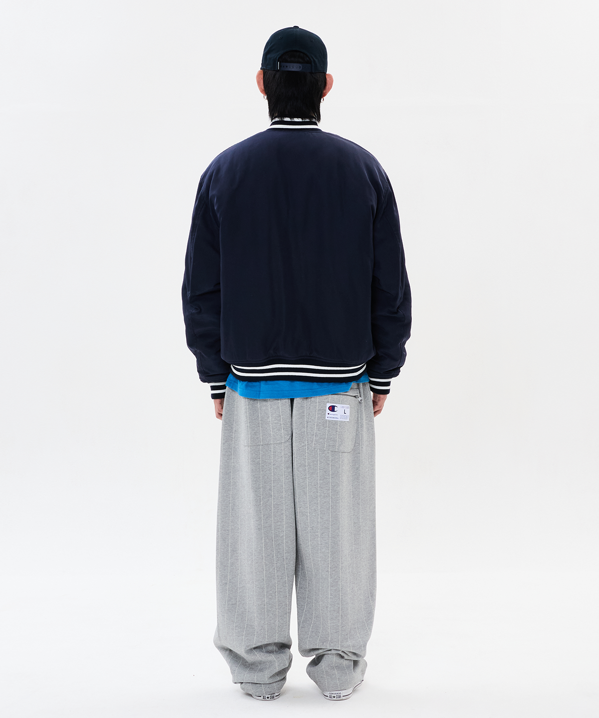 위캔더스(WKNDRS) WKNDRS x CHAMPION STADIUM JK (NAVY)