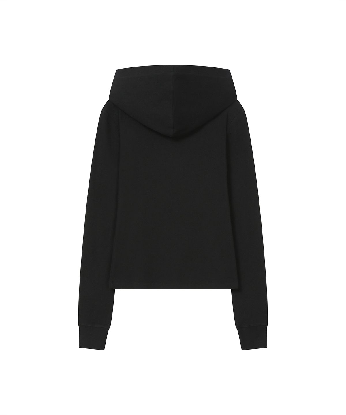 미세키서울(MISEKI SEOUL) Raglan layered hoodie SET BLACK