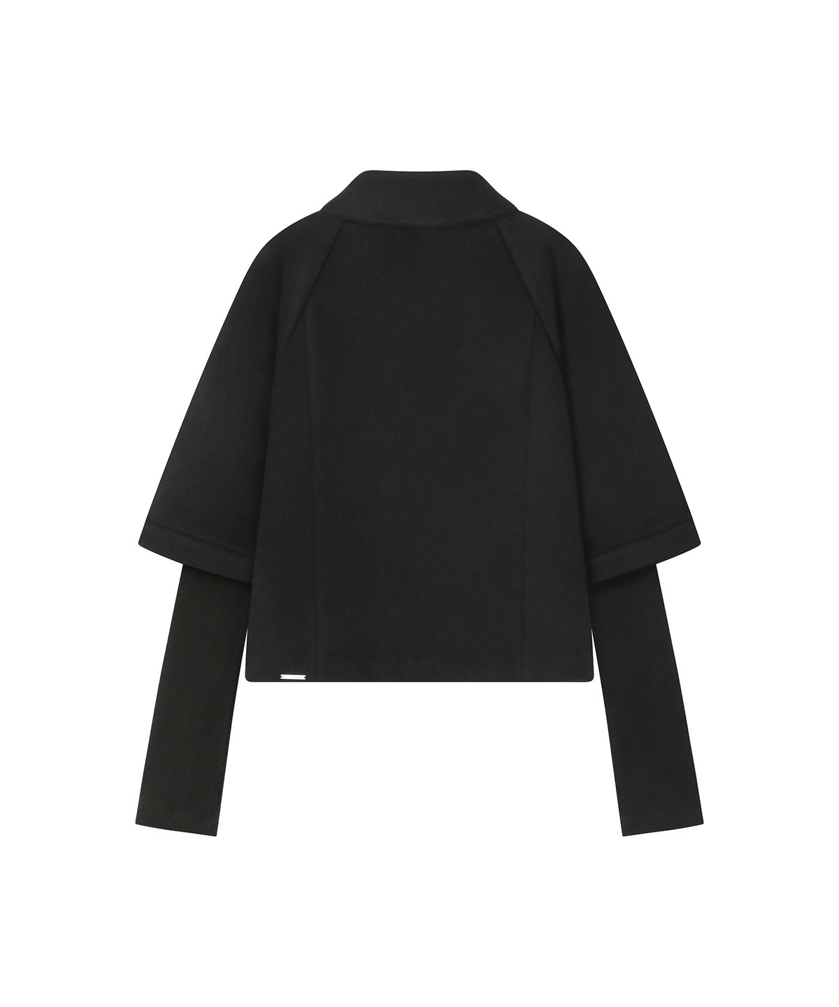 미세키서울(MISEKI SEOUL) Double button layered short coat BLACK
