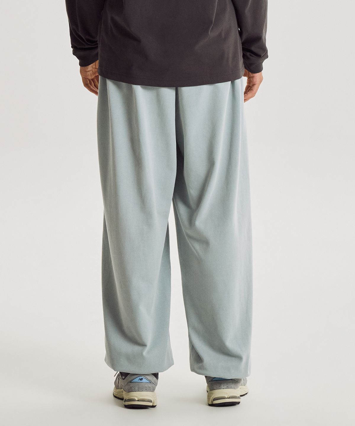 뉴발란스(NEW BALANCE) NBMLG31833 / UNI ESCAPE 다잉 스웻 오버핏 조거 팬츠 (B/GRAY)