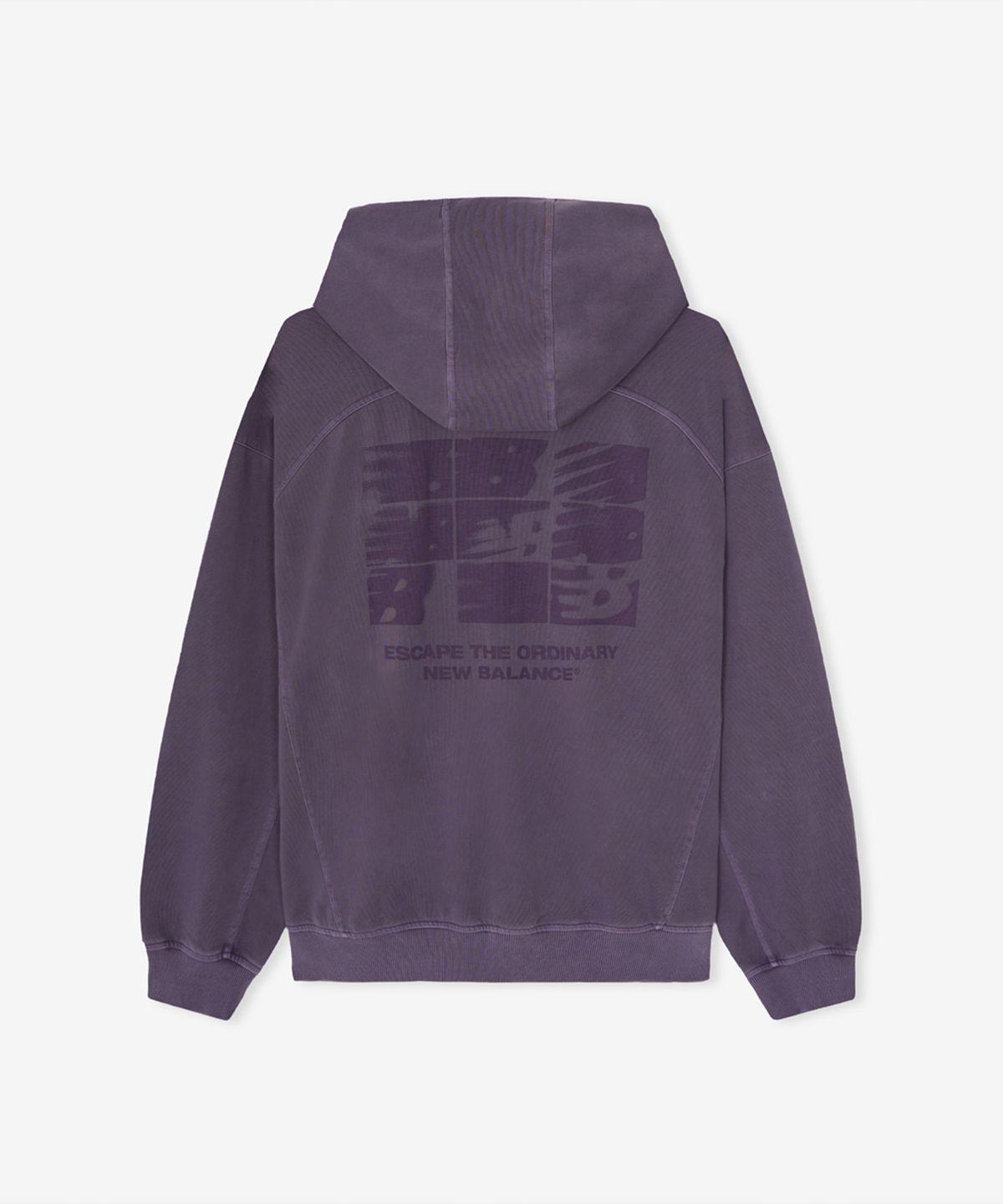 뉴발란스(NEW BALANCE) NBMDG31833 / UNI ESCAPE 다잉 후드집업 (PURPLE)