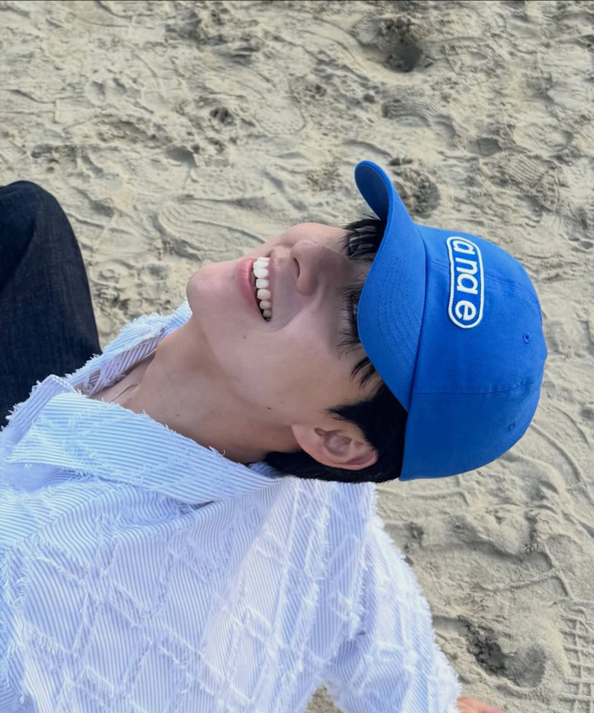 아나에(ANAE) MARK CAP BLUE