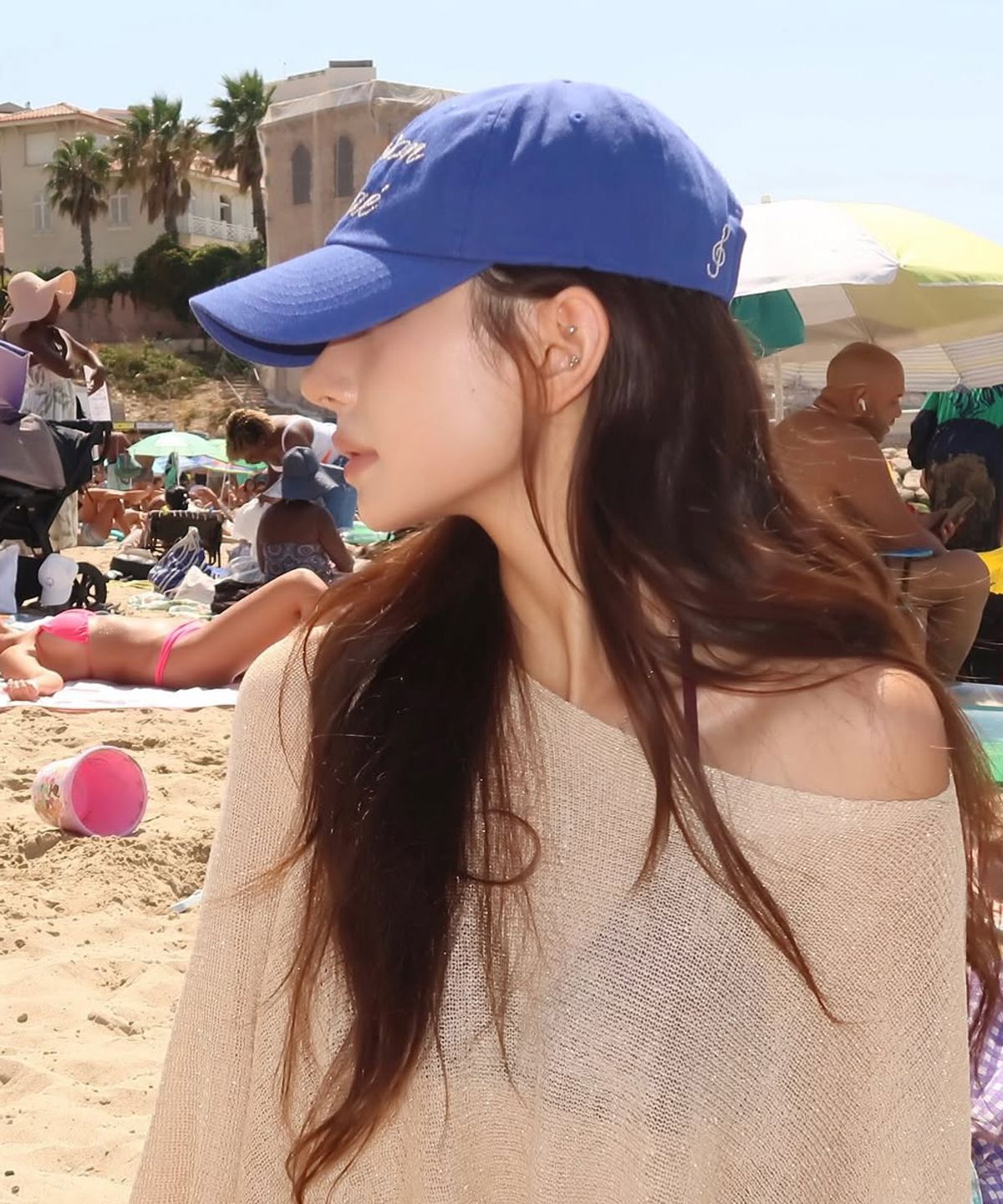 아나에(ANAE) SCRIPT CAP BLUE