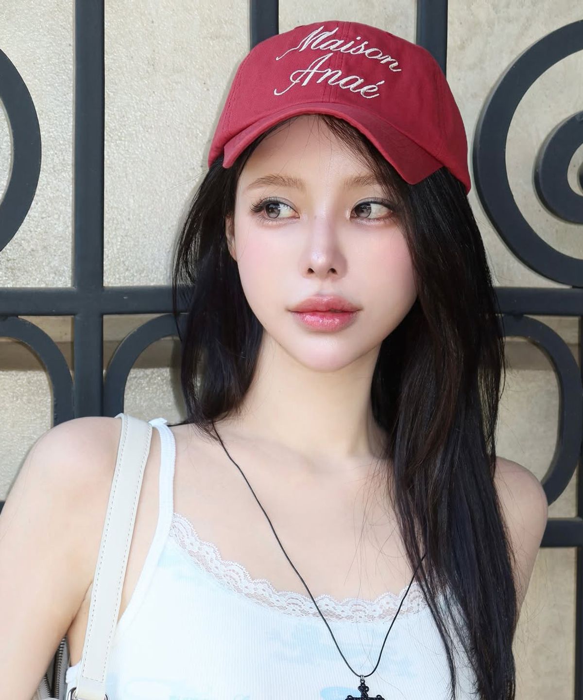 아나에(ANAE) SCRIPT CAP RED