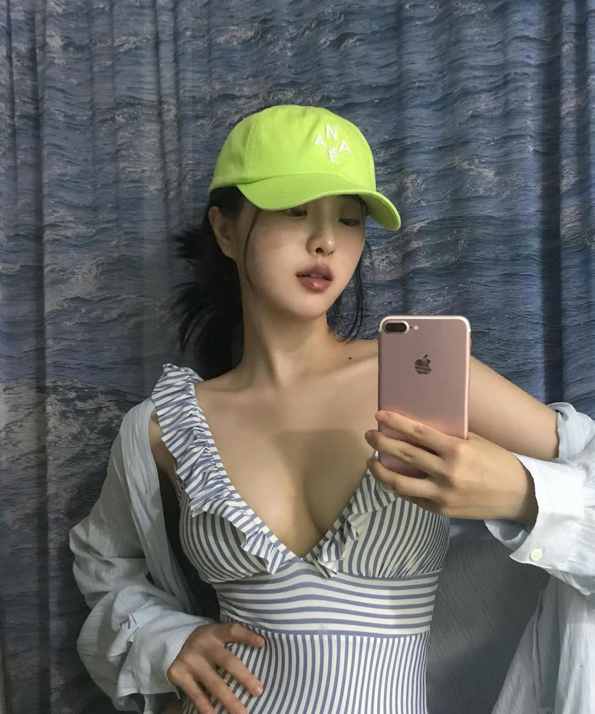 아나에(ANAE) STACK CAP LIGHTGREEN