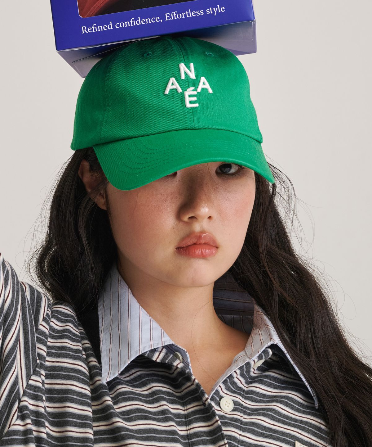아나에(ANAE) STACK CAP GREEN