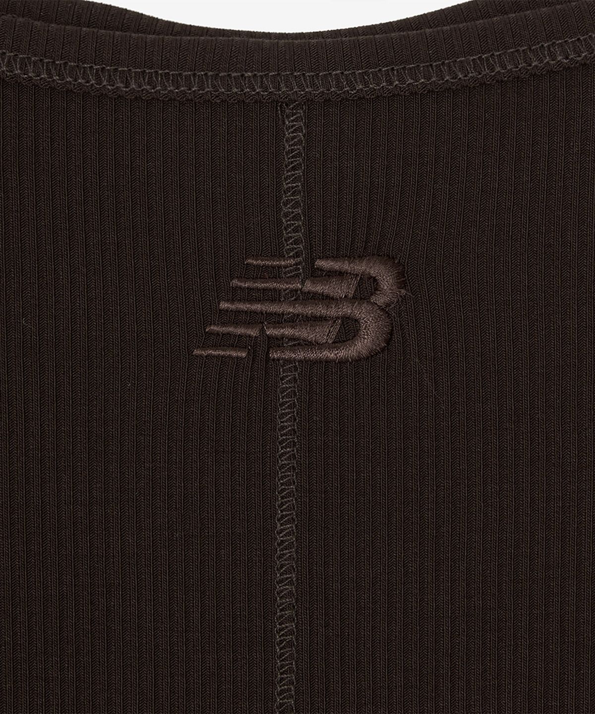 뉴발란스(NEW BALANCE) NBNDG3W822 / WOMEN AIRY 골지 레이어드 긴팔티 (BROWN)