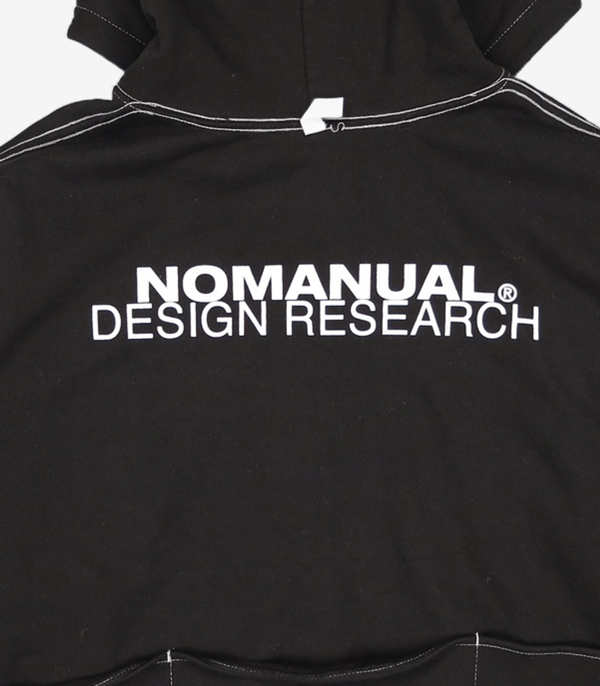 노매뉴얼(NOMANUAL) 5 POCKET HOODED ZIP UP JACKET - BLACK L