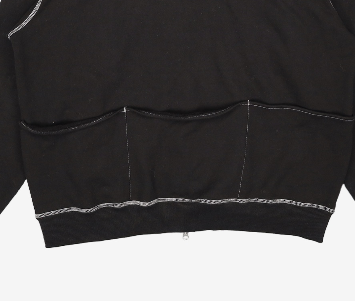 노매뉴얼(NOMANUAL) 5 POCKET HOODED ZIP UP JACKET - BLACK L