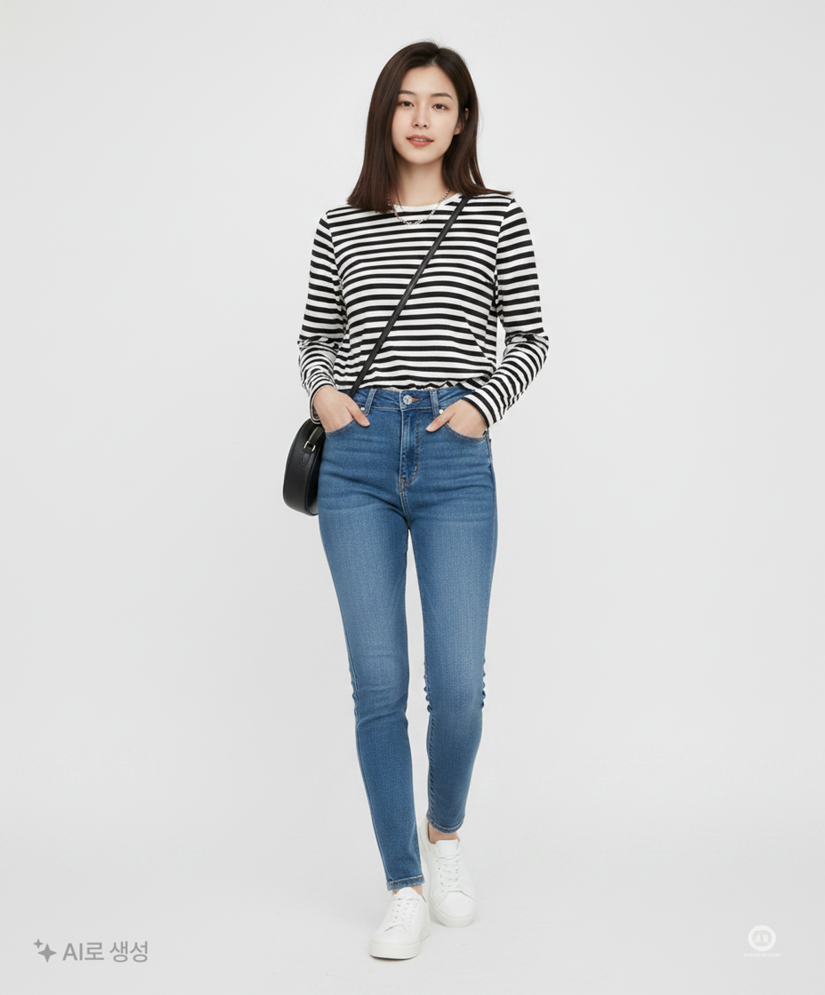 무인양품(MUJI) 긴소매 티셔츠 M