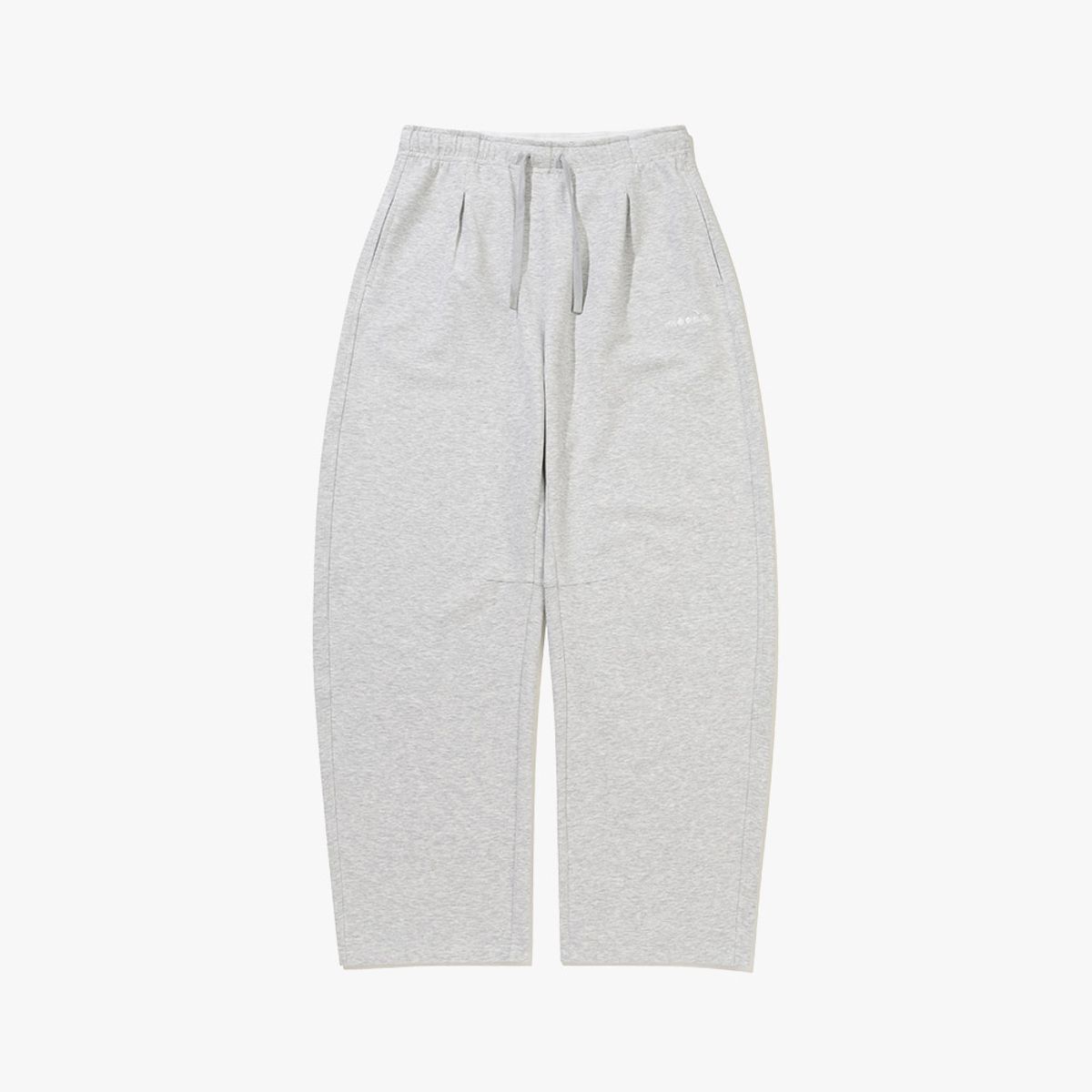 디아도라(diadora) 밸런스 배럴핏 스웻팬츠 우먼 MELANGE GREY