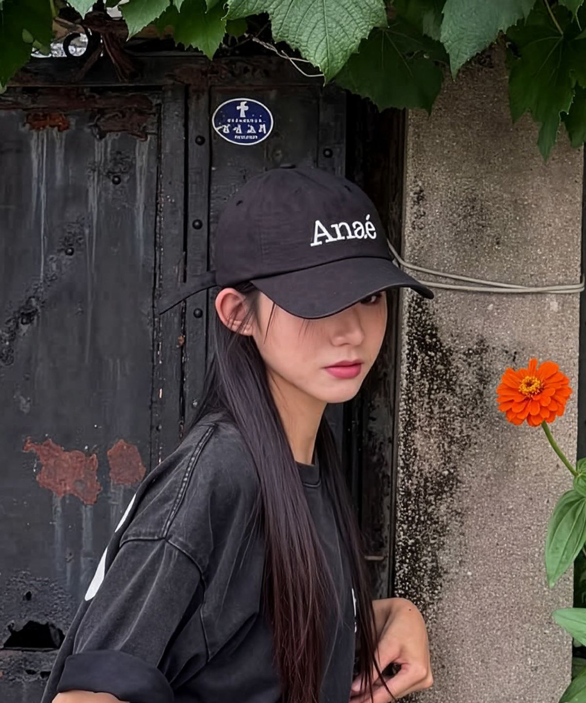 아나에(ANAE) CLAIR CAP BLACK