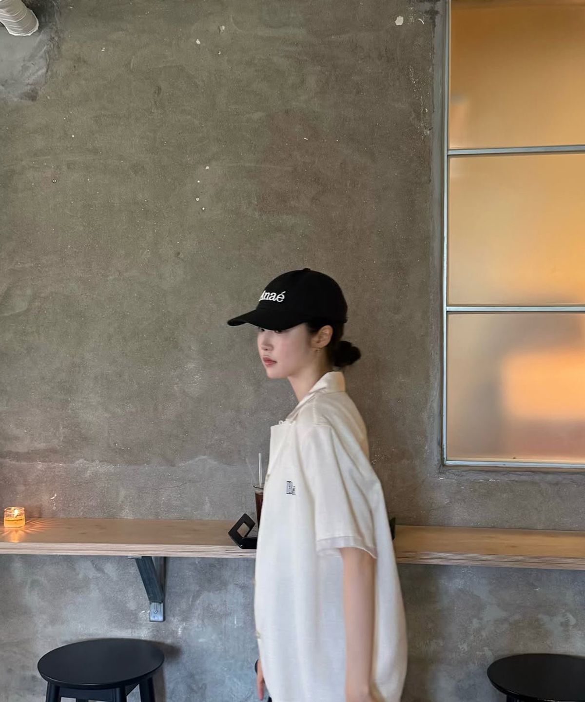 아나에(ANAE) CLAIR CAP BLACK