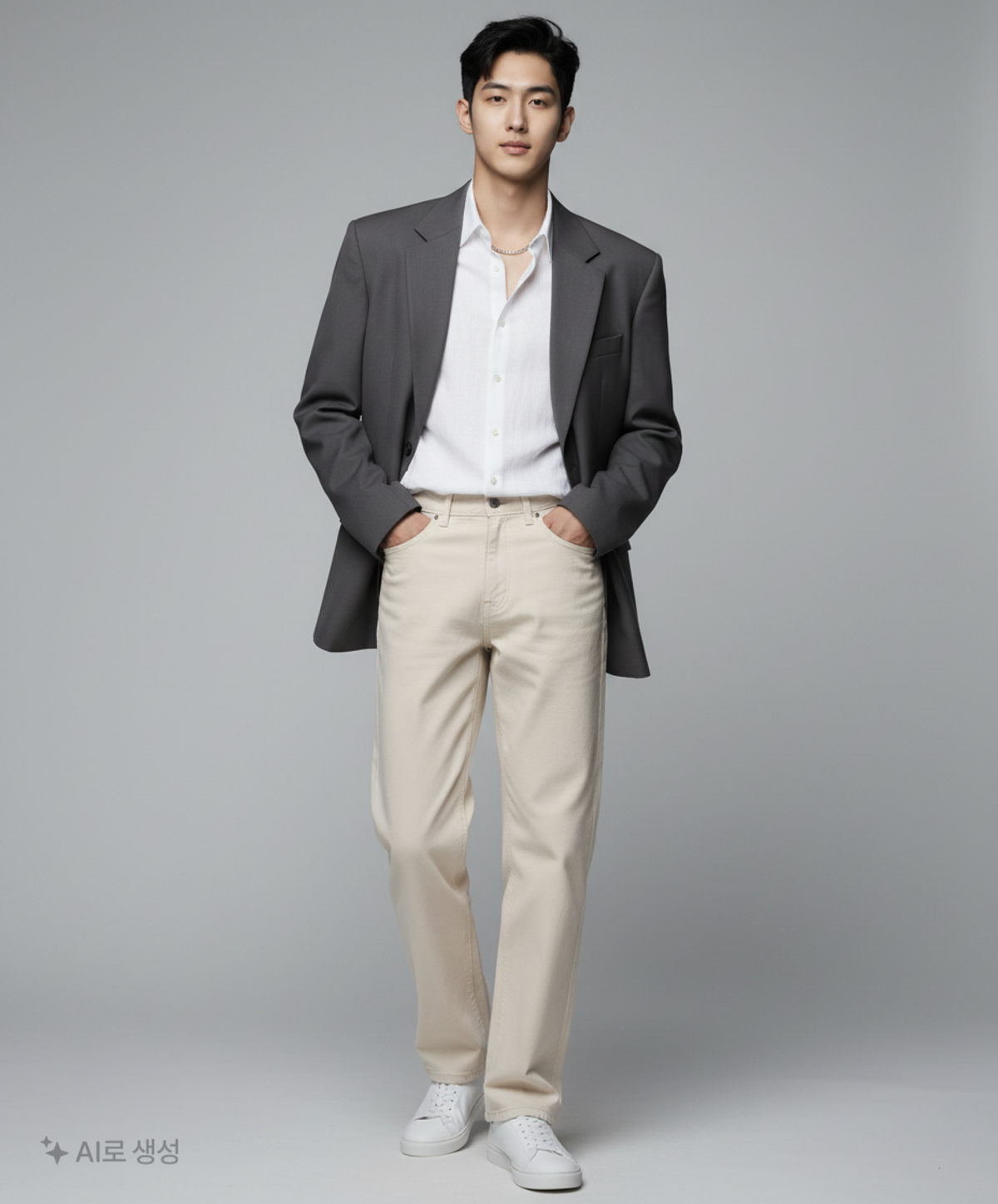 무신사 스탠다드(MUSINSA STANDARD) 레귤러 핏 데님 팬츠 [크림] 29