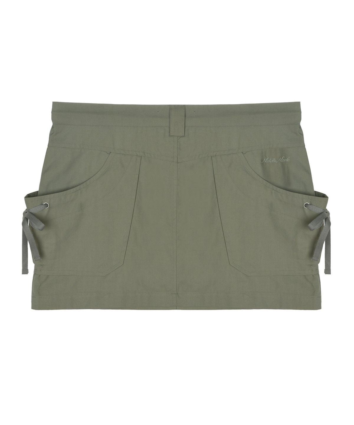 닉앤니콜(NICK&NICOLE) CARGO POCKET MINI SKIRT_KHAKI