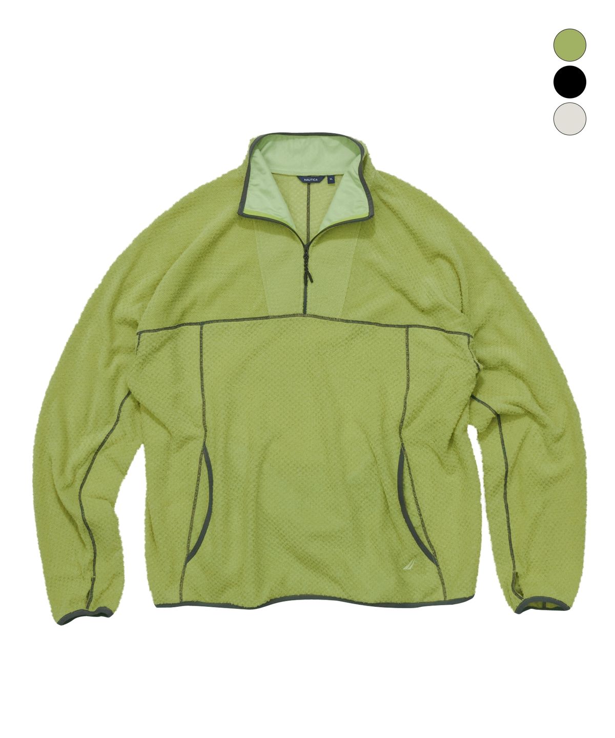 노티카(NAUTICA) 폴라 벤트 하프집 풀오버(3colors) NFL2266